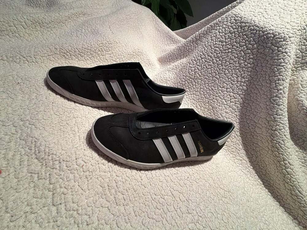 Adidas Hamburg Core Black Trainers Shoes